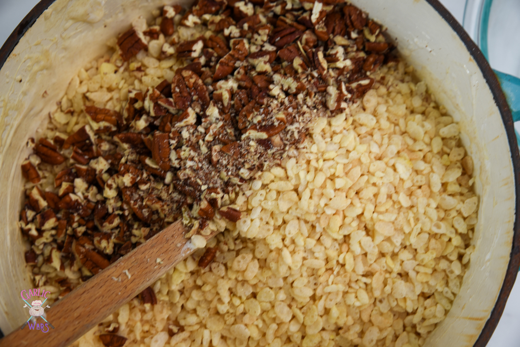 brown butter pecan Rice Krispie treat ingredients