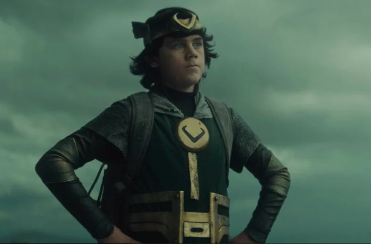 Jack Veal as Kid Loki in Loki season 1.
