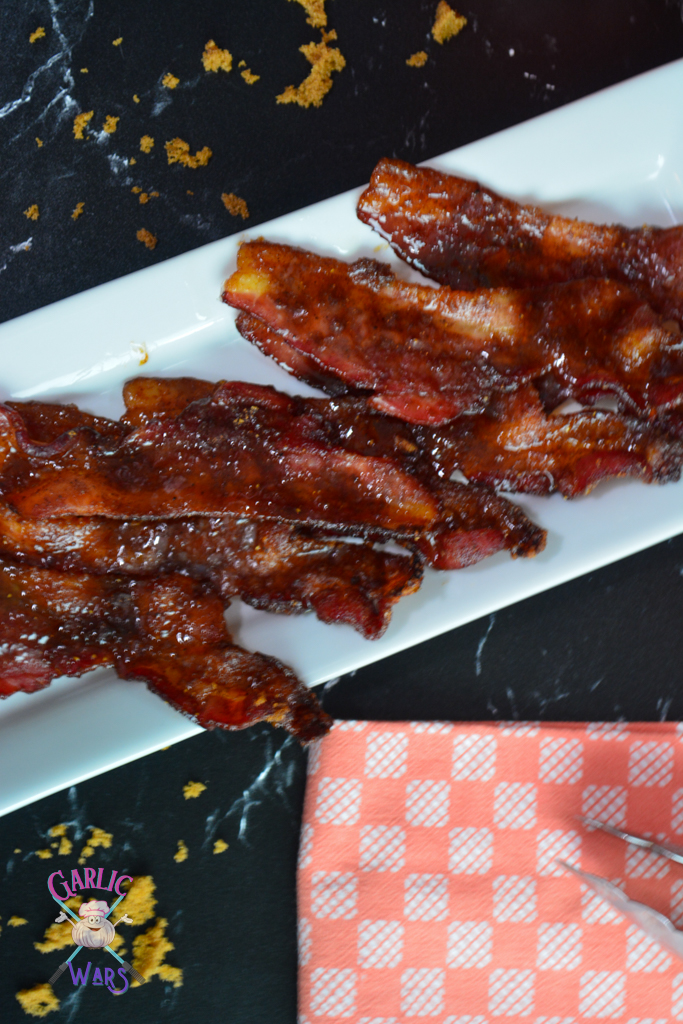 Pumpkin Spice Candied Bacon