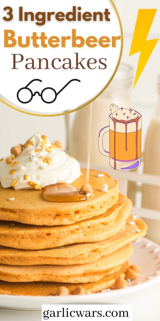 butterbeer pancakes for pinterest
