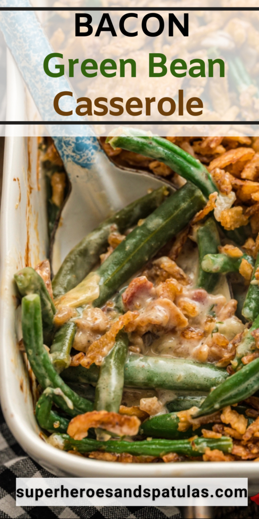 green bean casserole for pinterest