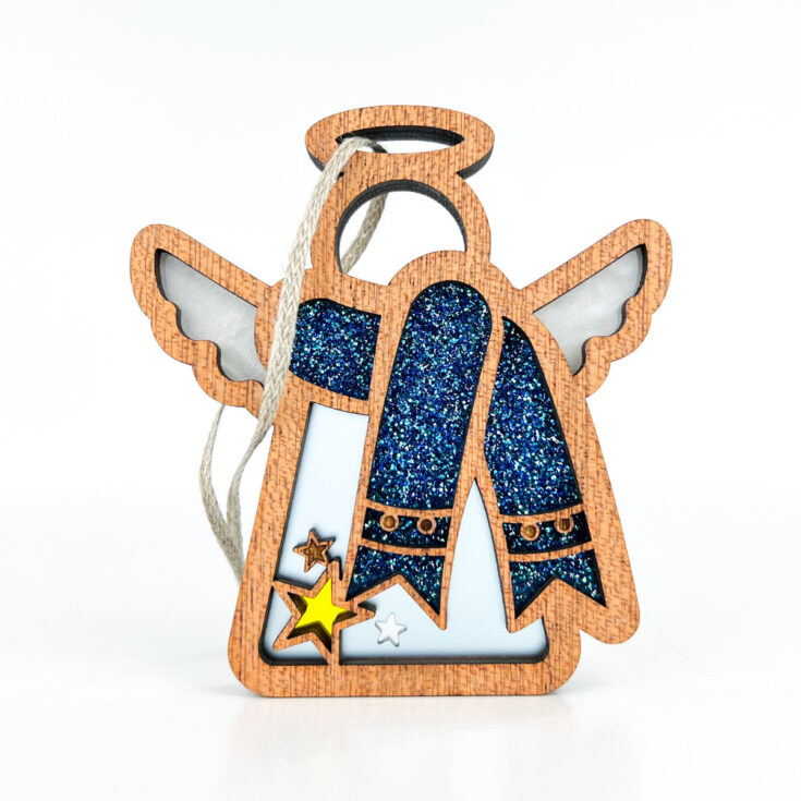 Image for Mother's Angels� - Limited Time Winter Snow Angel Ornament, 3.5"