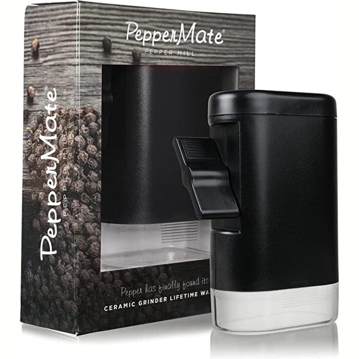 Image for PepperMate Traditional Pepper Mill-Black