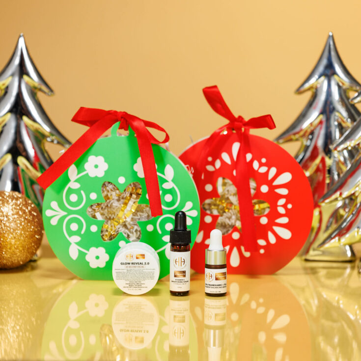 Image for HH Science Clinical Strength + Clean Brightening Squad Skincare Ornament